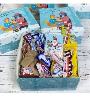 Подарунки дітям на Новий Рік солодощі N4360