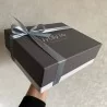 подарочная коробка серая