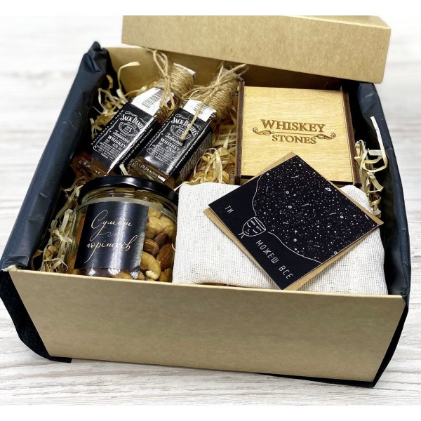 Камни для виски в подарочном наборе