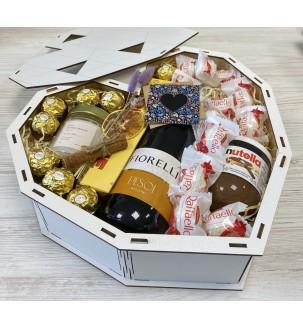 Солодке шампанське для коханої