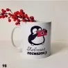 Чашка на Новый Год с пингвином