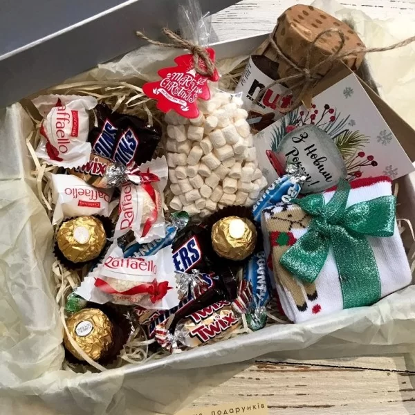 Набір новорічних солодощів для дитини Подарунки на Новий Рік - 4