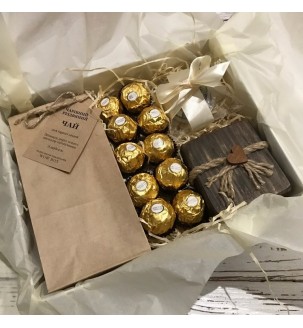 Подарочный набор "Чайный" №184 Подарки WOW BOX - 1