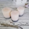Свеча декоративная персикового цвета 7х6 см Подарки - 2